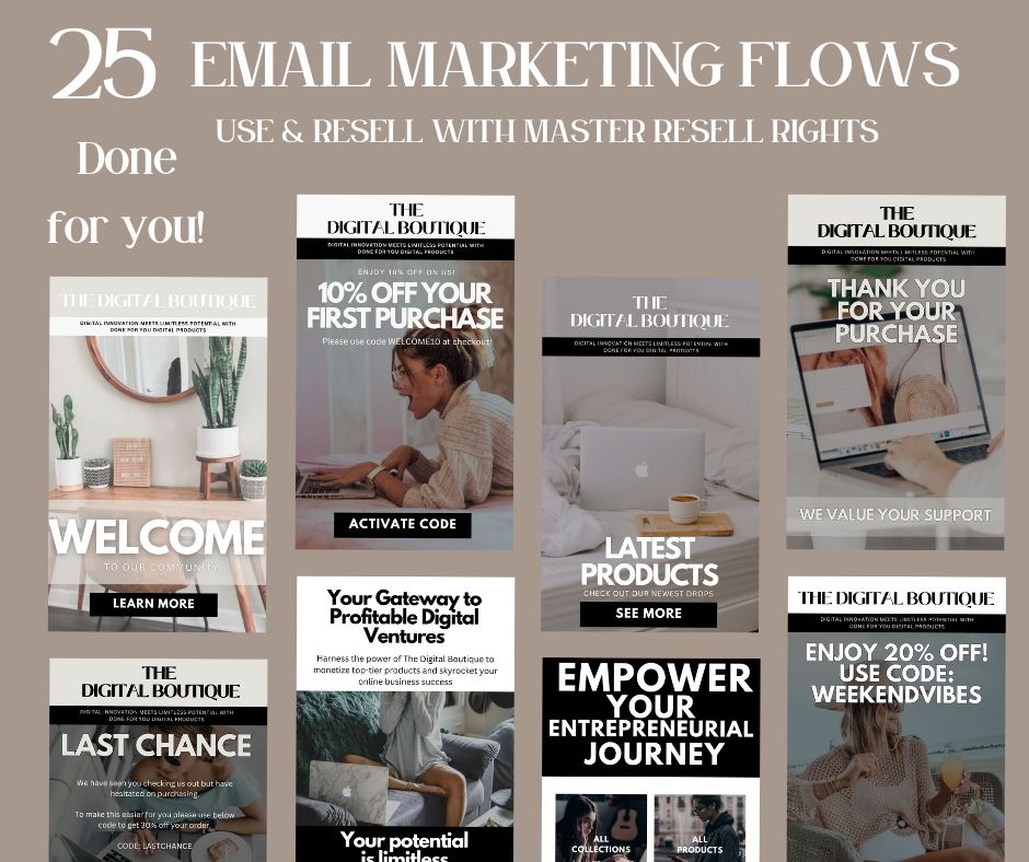 Email Marketing Flows with MRR.