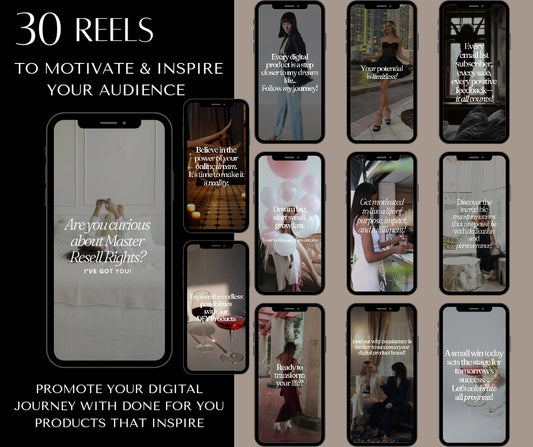 Reels to Motivate & Inspire Your Audience with MRR.