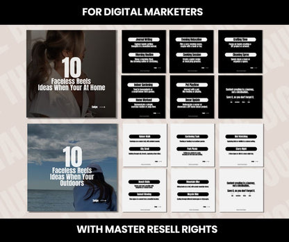 30 Days Of Digital Marketing Carousel Bundles.