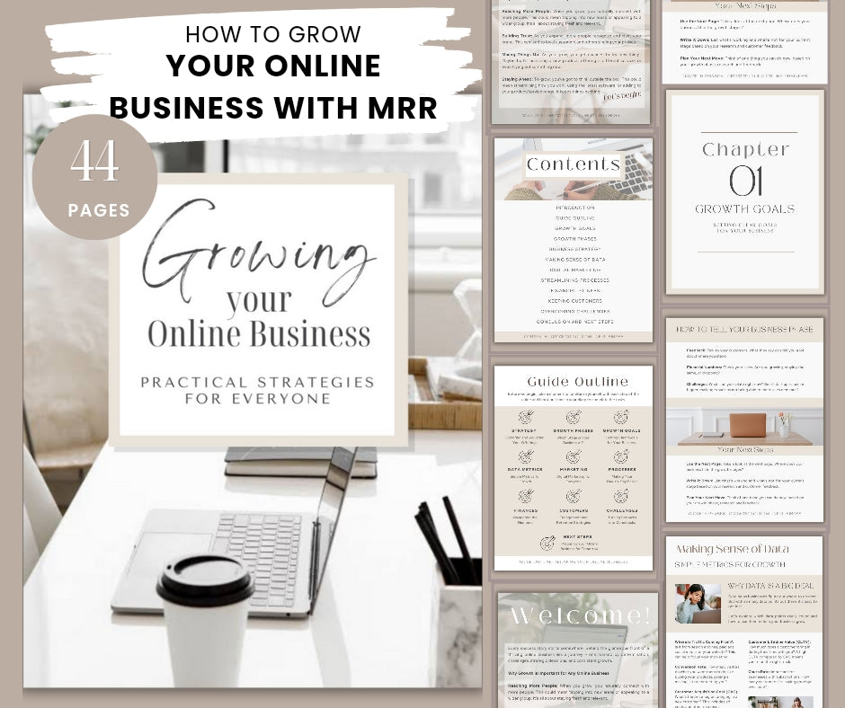 How to Grow Your Business Online eBook!