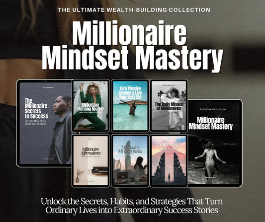 Millionaire Mindset Mastery Collection I 8 Ebooks I MRR