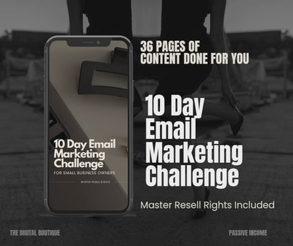 10 Day Email Marketing Challenge! Your Guide to getting started.